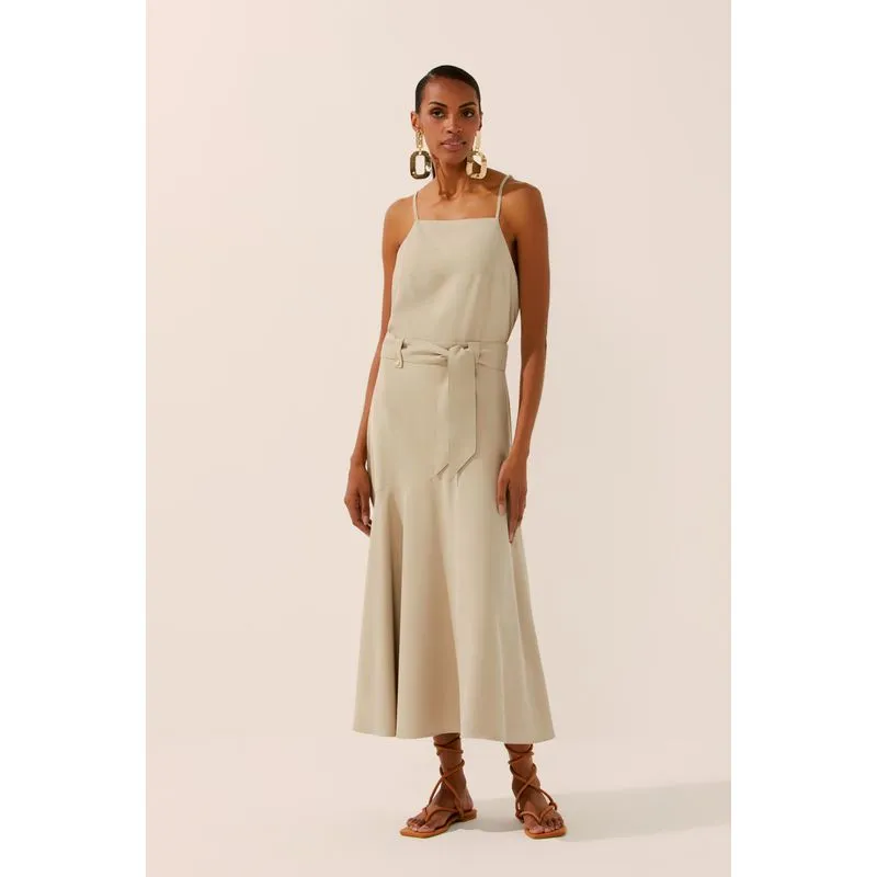 Calça Pantacourt Alfaiataria Leme BEGE/BEIGE GG/XL