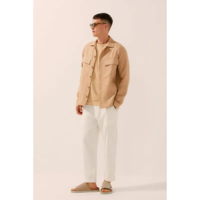 Camisa Manga Longa Botânica MARROM/BROWN G/L