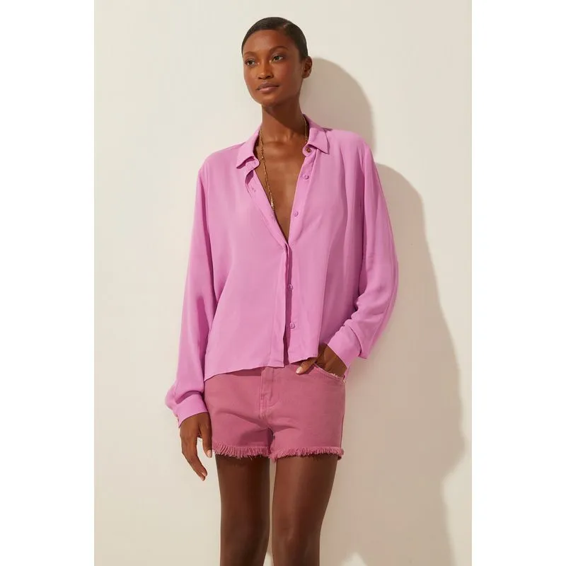 Camisa Manga Longa Entardecer ROSA/PINK GG/XL