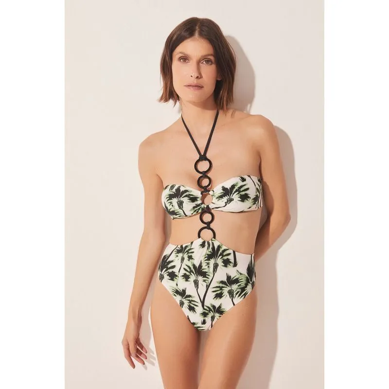 Maiô Engana Mamãe Coqueiral Ikat OFF WHITE/OFF WHITE M/M