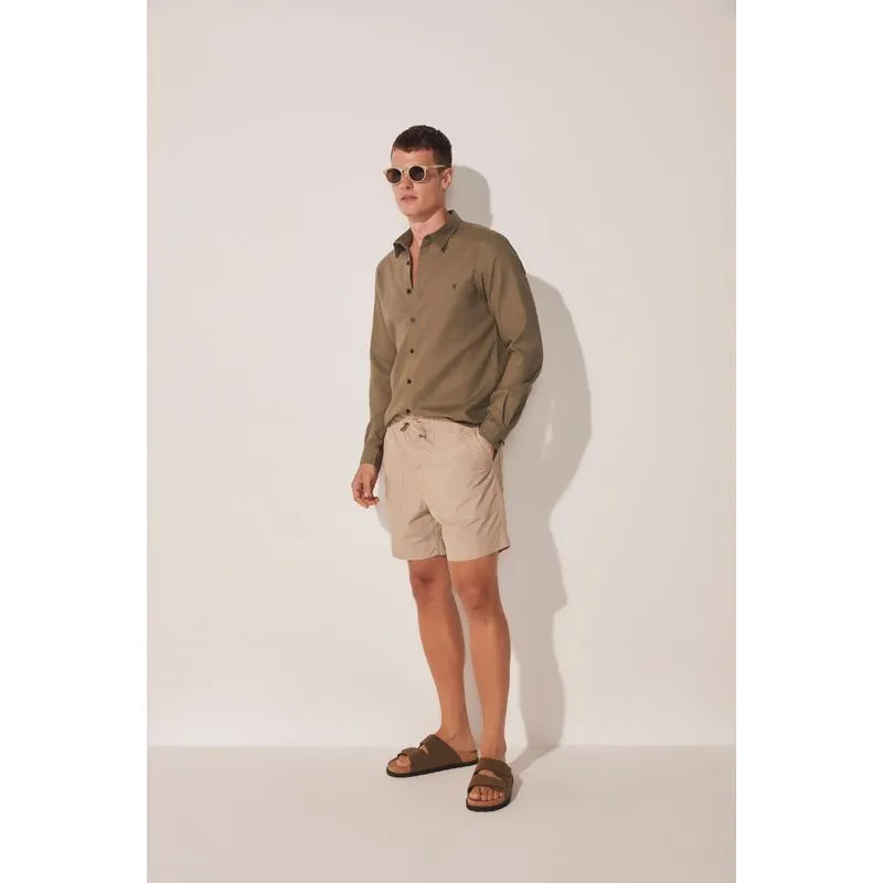 Bermuda Casual Terroso BEGE/BEIGE P/S