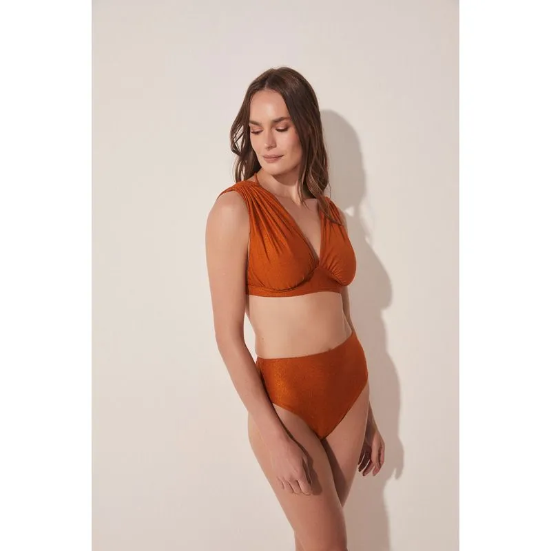 Biquíni Sutiã Top Açafrão LARANJA/ORANGE P/S