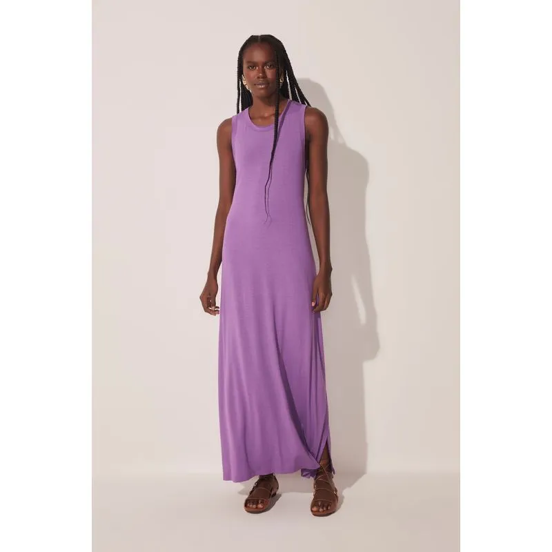 Vestido Longo Abacaxi Conforto ROXO/PURPLE P/S
