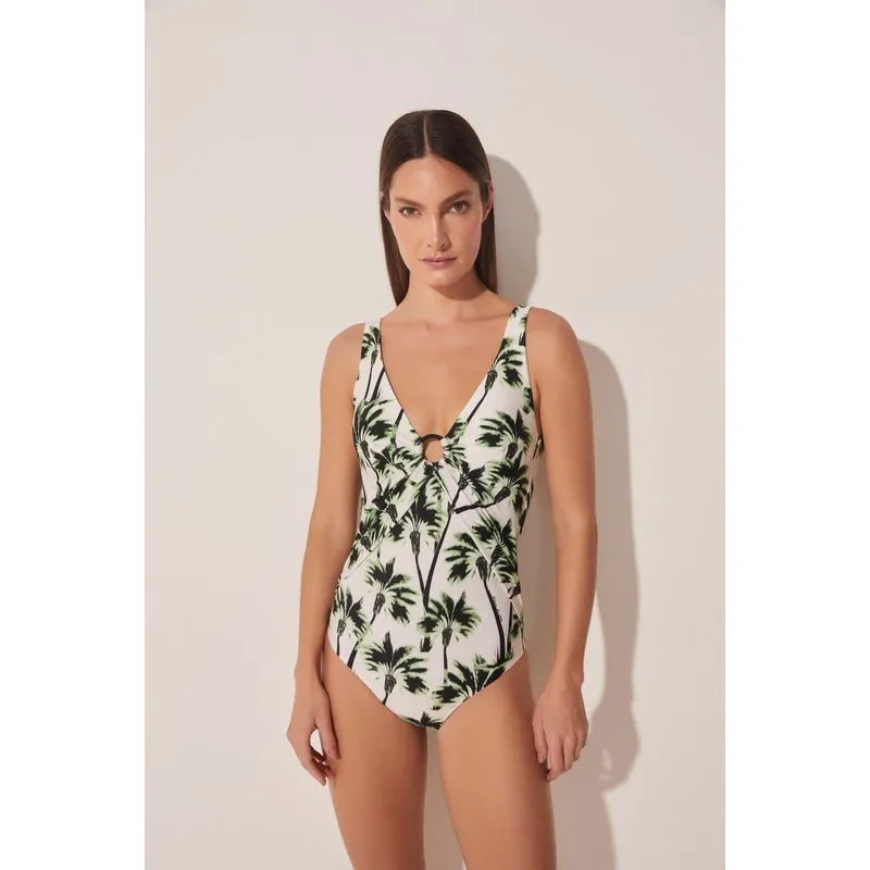Maiô Alça Coqueiral Ikat OFF WHITE/OFF WHITE G/L