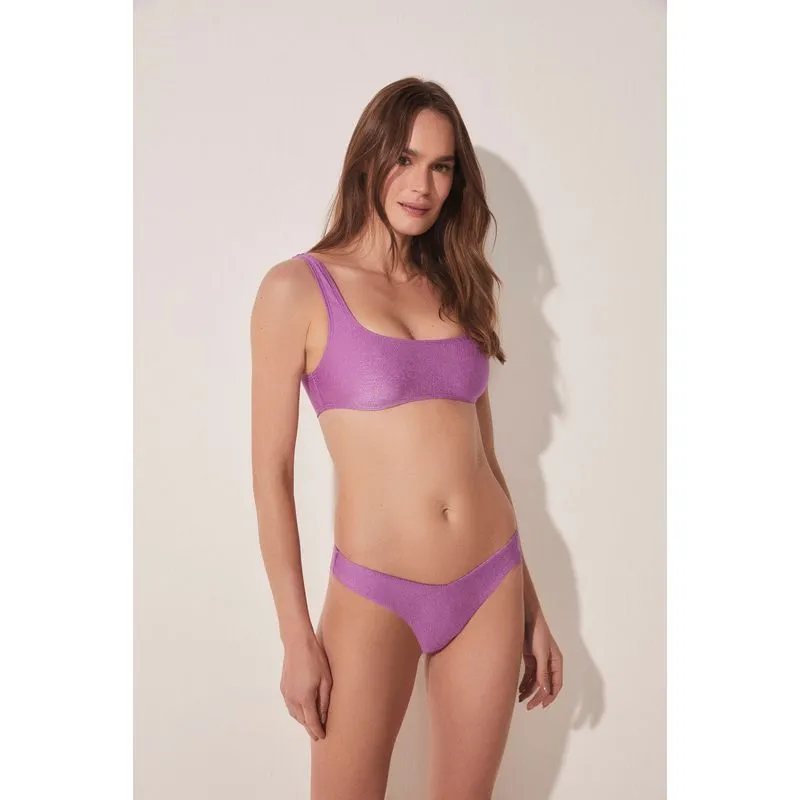 Biquíni Calcinha Asa Delta Lótus LILAS/LILAC P/S