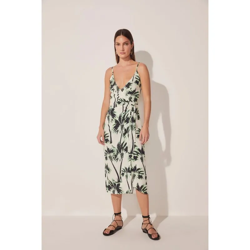 Vestido Midi Coqueiral Ikat OFF WHITE/OFF WHITE PP/XS