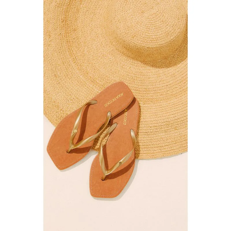 Chinelo Tiras Mistura Tropical DOURADO/GOLDEN 33/34