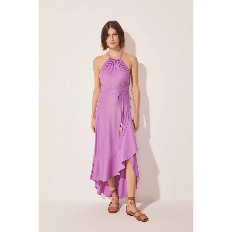 Vestido Midi Lotus BRANCO/WHITE PP/XS
