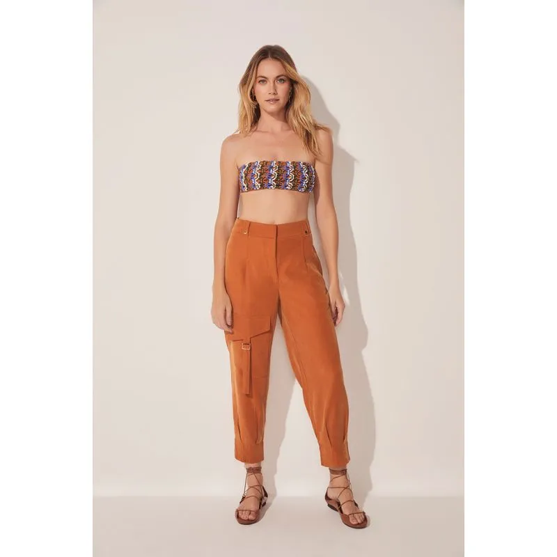Top Cropped Mistura Tropical OFF WHITE/OFF WHITE M/M