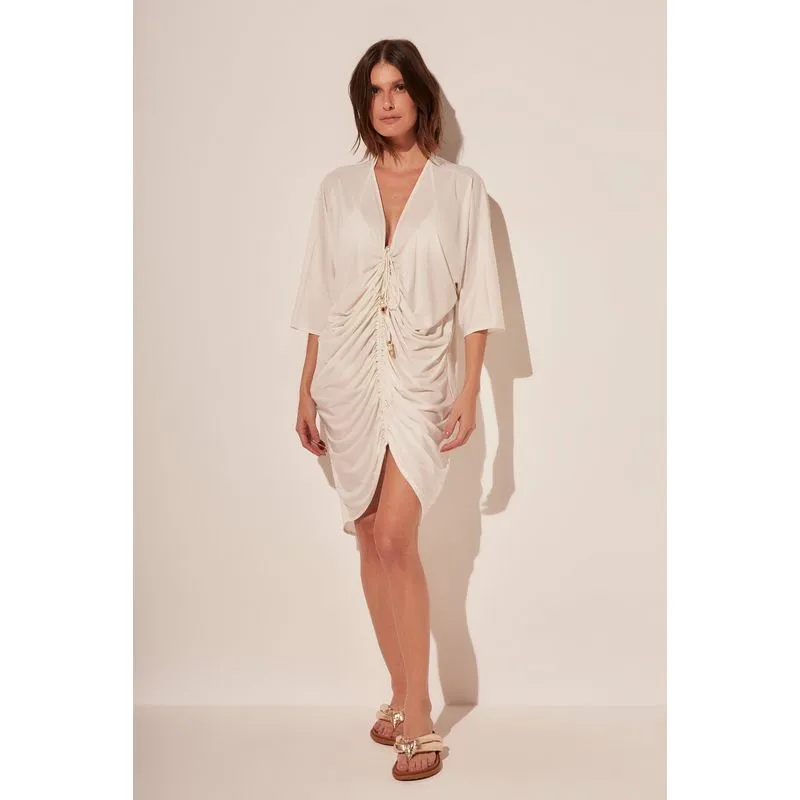 Tunica Midi Pérolas OFF WHITE/OFF WHITE PP/XS