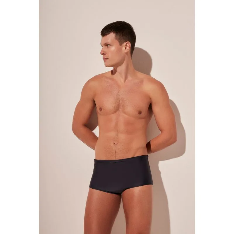 Sunga Larga Liso AZUL MARINHO/NAVY BLUE G/L