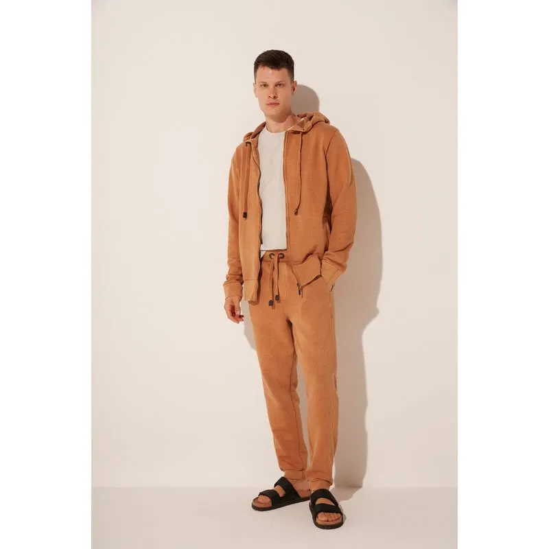 Moletom Regular Terra MARROM/BROWN PP/XS