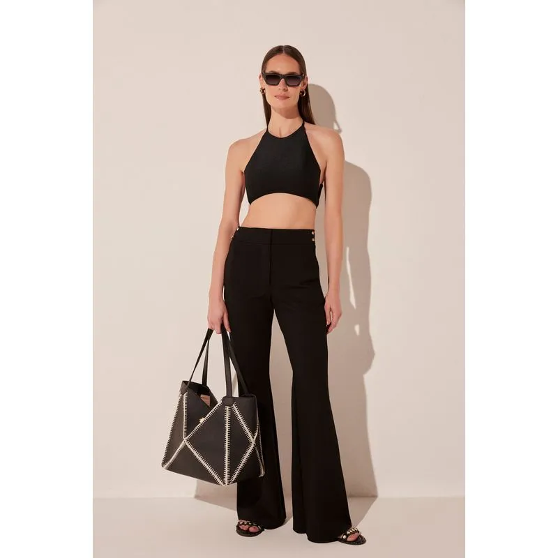 Calça Flare Lunar PRETO/BLACK G/L