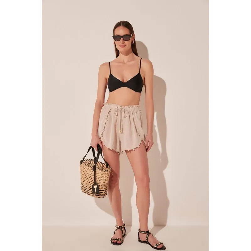 Short Casual Nuvem BEGE/BEIGE GG/XL