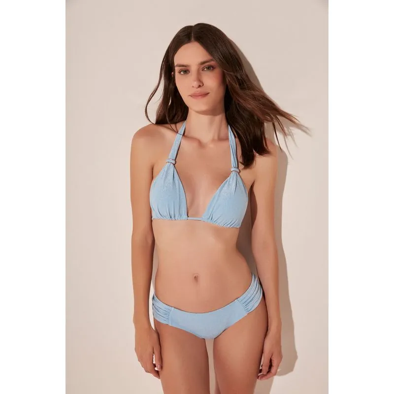 Biquíni Sutiã Cortininha Alongado Céu AZUL/BLUE GG/XL
