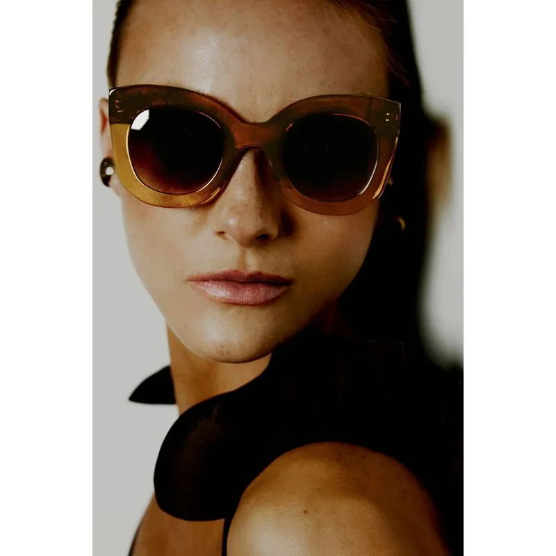 Óculos De Sol Vivi Ac Collection BEGE/BEIGE U/ONE SI