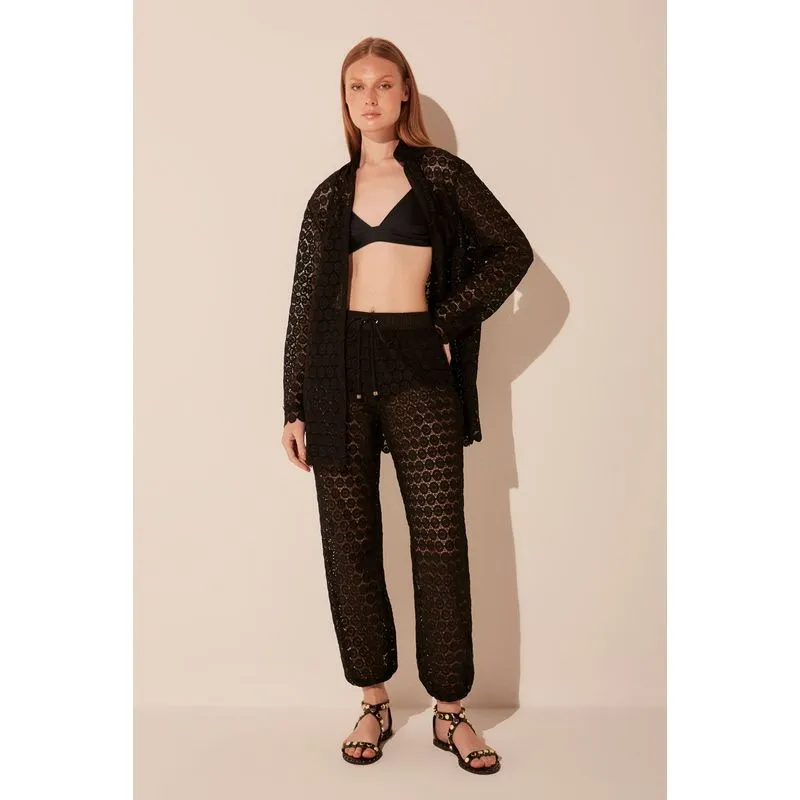 Calça Baggy Encanto Lunar PRETO/BLACK 42