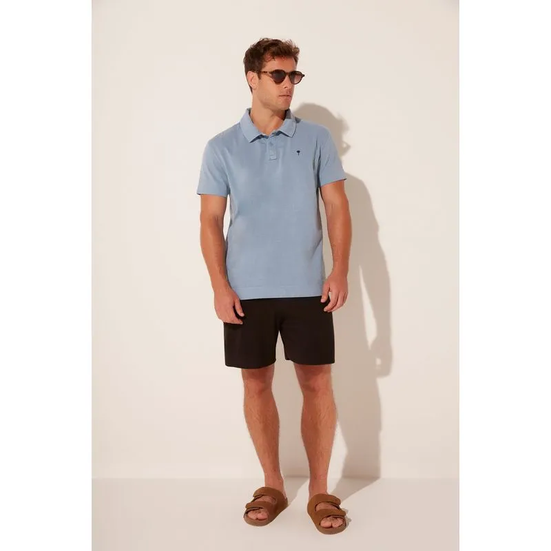 Camisa Polo Índigo AZUL/BLUE G/L