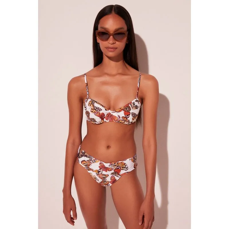 Biquíni Sutiã Alça Borboletas OFF WHITE/OFF WHITE M/M
