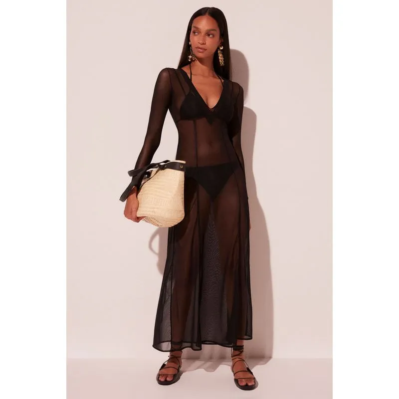 Vestido Longo Amora PRETO/BLACK G/L