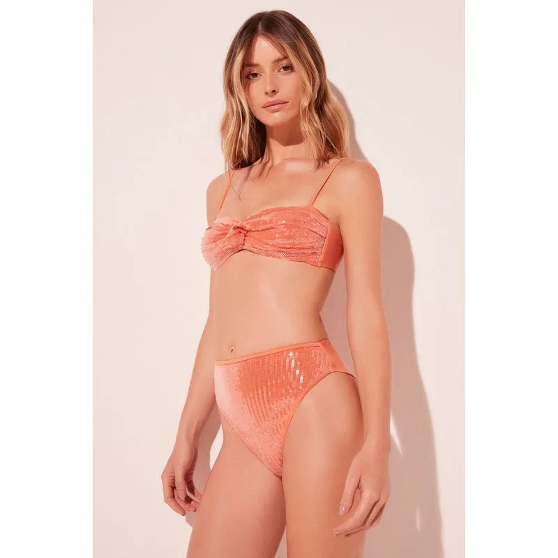 Biquíni Calcinha Hot Pants Quartzo Laranja LARANJA/ORANGE GG/XL