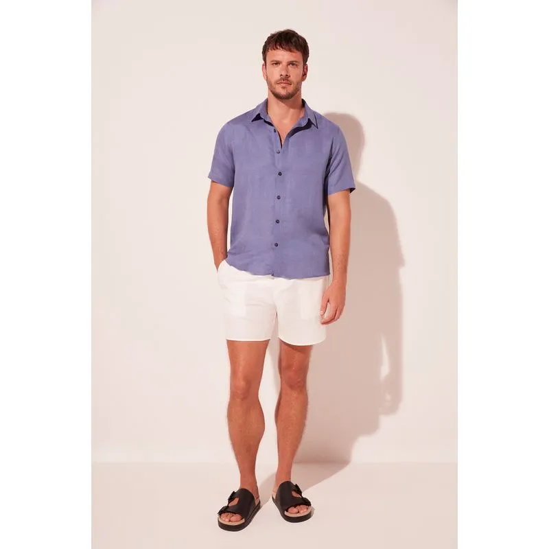 Camisa Manga Curta Náutico AZUL/BLUE M/M