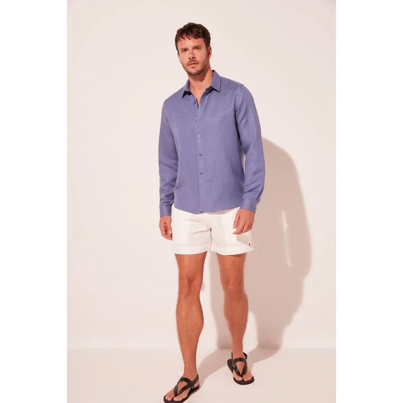 Camisa Manga Longa Náutico AZUL/BLUE P/S