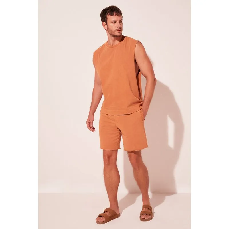 Bermuda Casual Coqueiro Casual MARROM/BROWN M/M