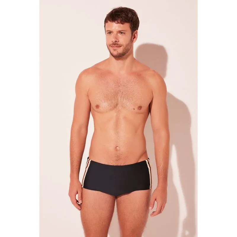 Sunga Larga Liso PRETO/BLACK G/L