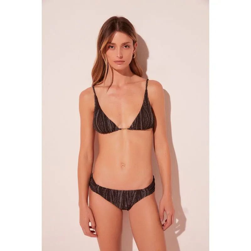 Biquini Calciha Lateral Media Bromelia Preto PRETO/BLACK M/M
