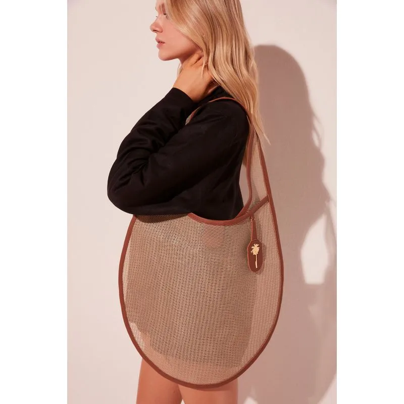 Bolsa Tote Acessórios Resplandecer MARROM/BROWN U/ONE SI