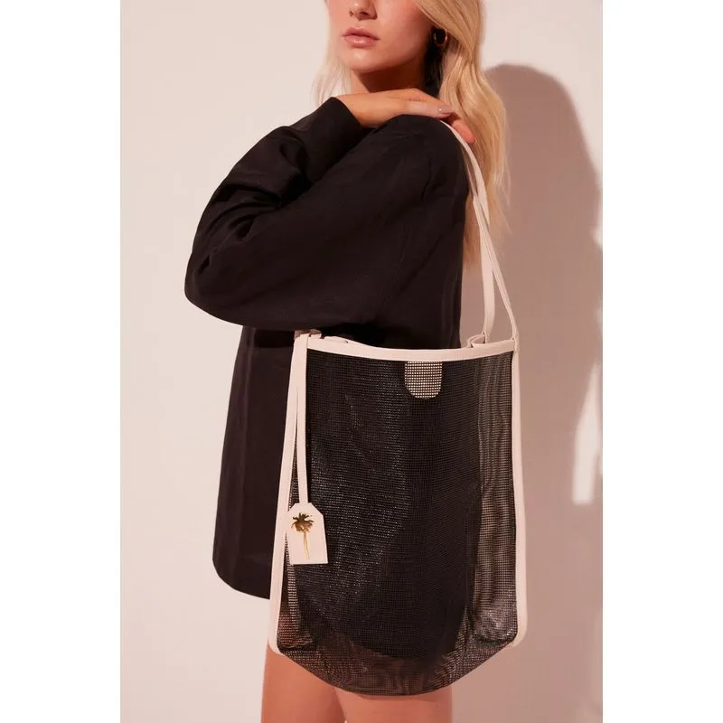 Bolsa Tote Acessorios Reluzentes PRETO/BLACK U/ONE SIZE