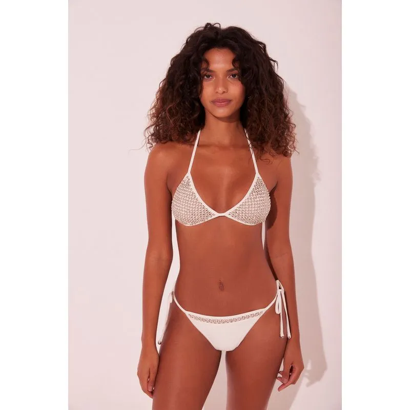 Biquíni Sutiã Alça Poá Off White OFF WHITE/OFF WHITE M/M