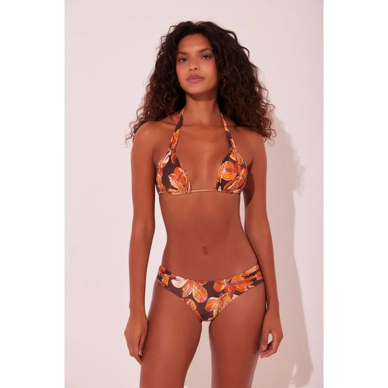 Biquíni Calcinha Lateral Média Astromélia LARANJA/ORANGE M/M