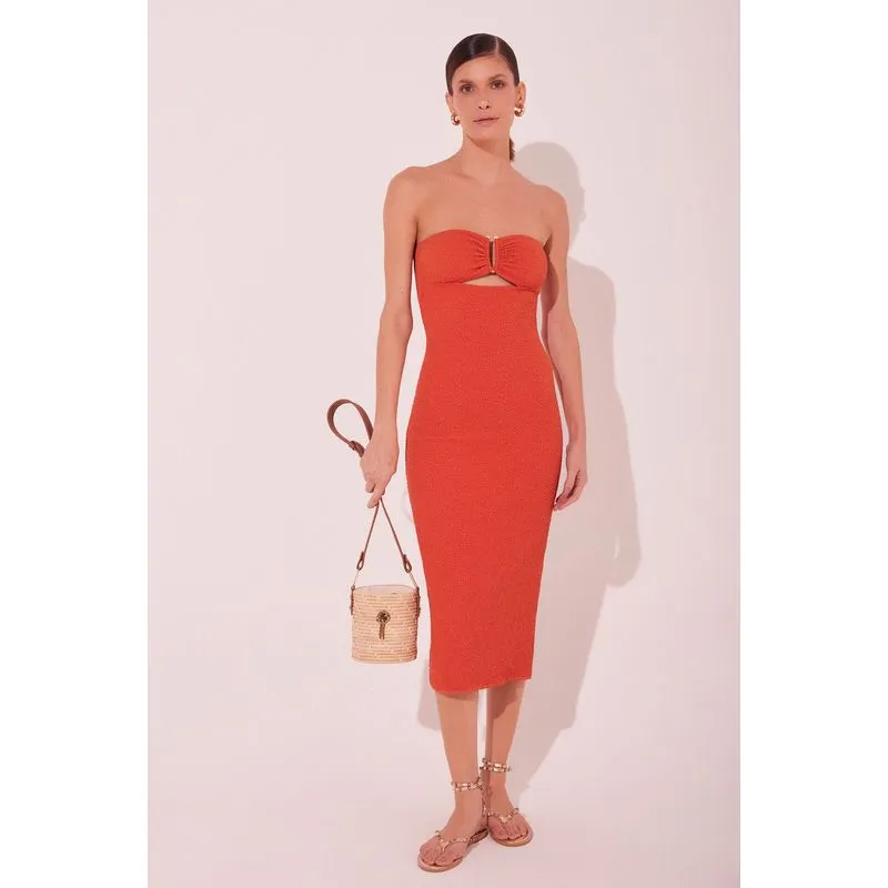 Vestido Midi Pitanga LARANJA/ORANGE PP/XS