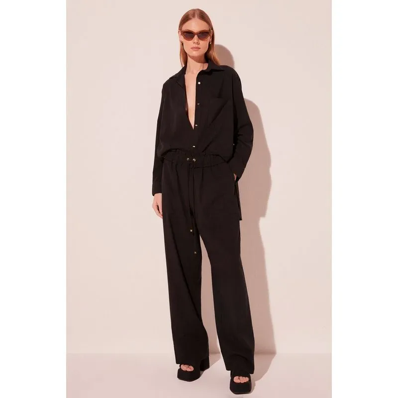 Calça Reta Pacífico Preto PRETO/BLACK GG/XL