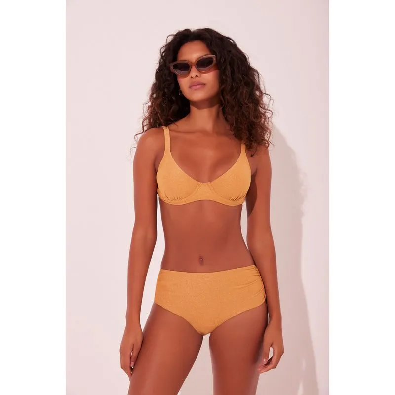 Biquíni Calcinha Lateral Lrga Damasco Laranja LARANJA/ORANGE GG/XL