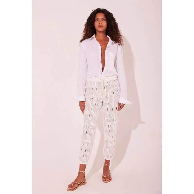 Calça Baggy Amar Off White OFF WHITE/OFF WHITE 38