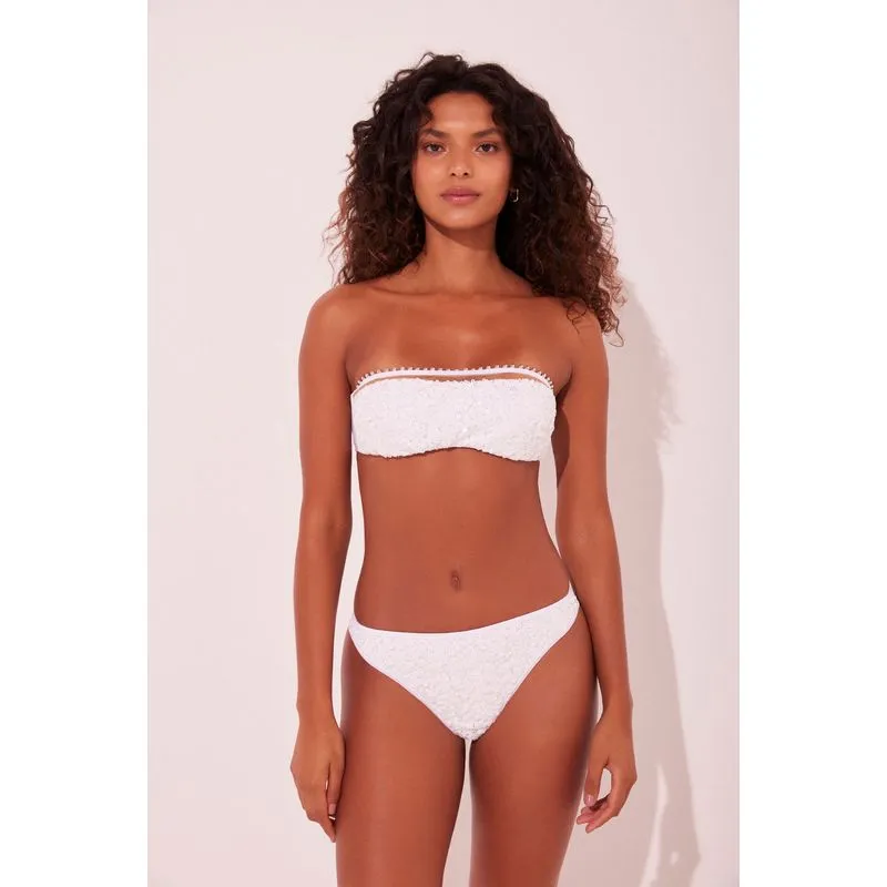 Biquíni Calcinha Asa Delta Sol Branco BRANCO/WHITE P/S