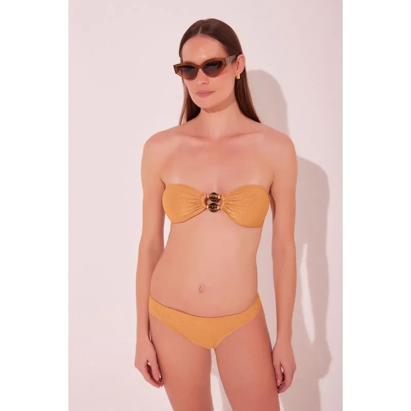 Biquíni Sutiã Faixa Damasco Laranja LARANJA/ORANGE G/L