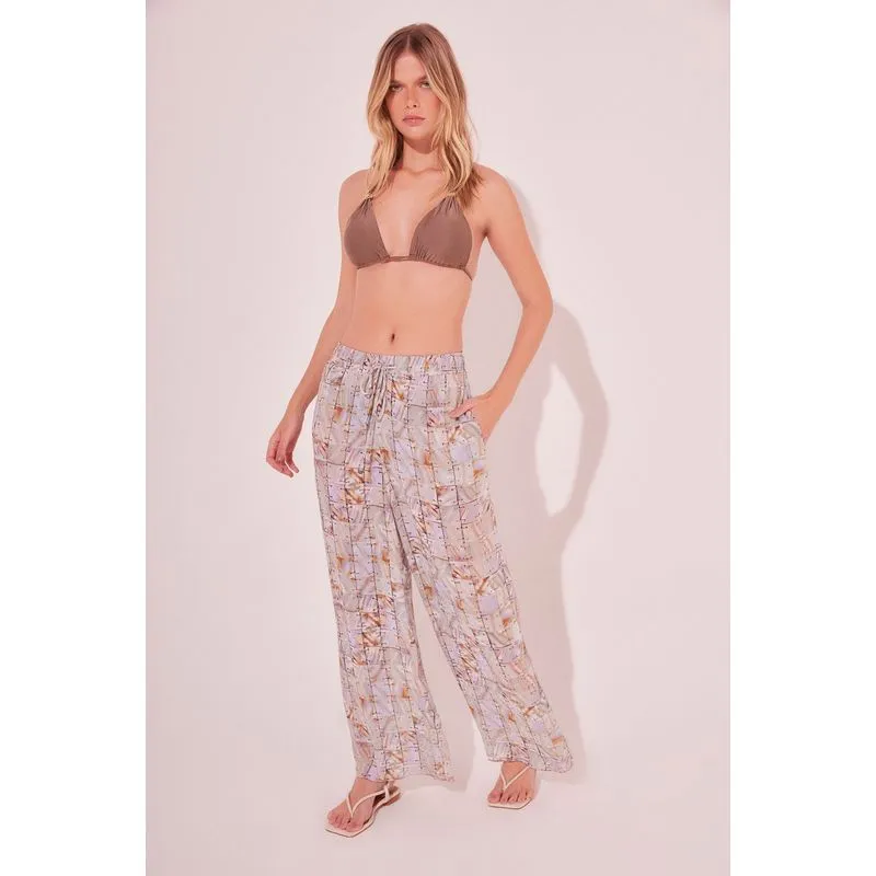 Calça Pantalona Espelhos PRATA/SILVER M/M