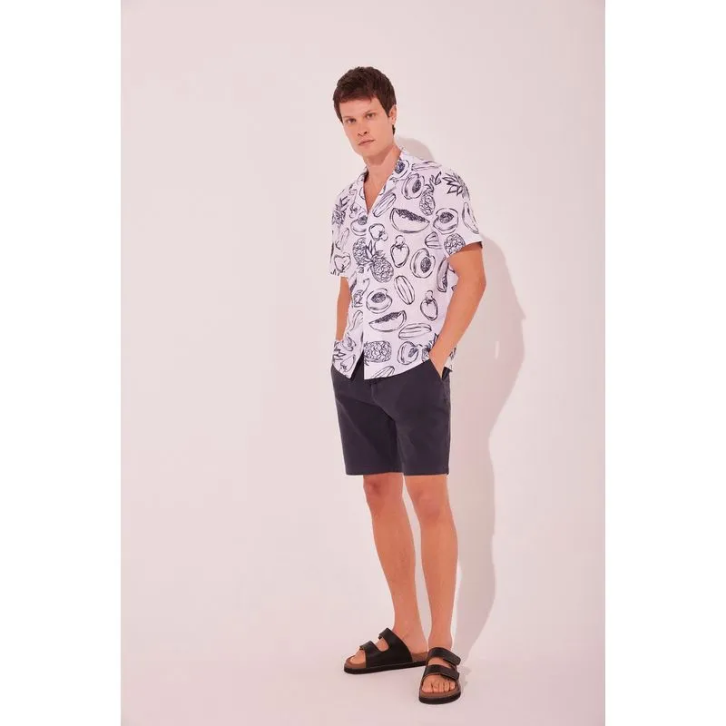 Bermuda Casual Navio AZUL MARINHO/NAVY BLU 36