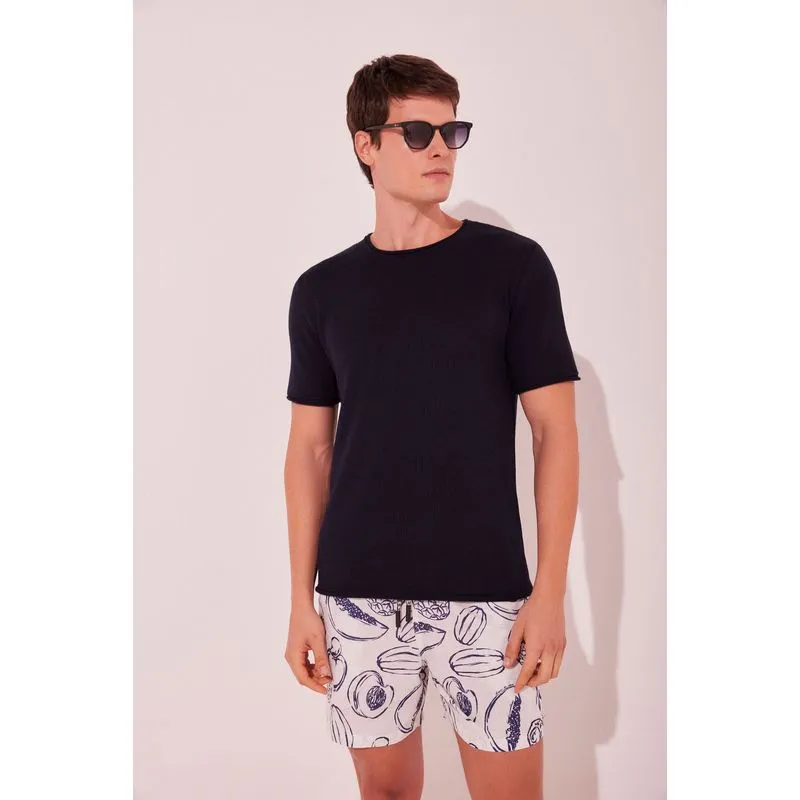Camiseta Manga Curta Navio AZUL MARINHO/NAVY BLU P/S