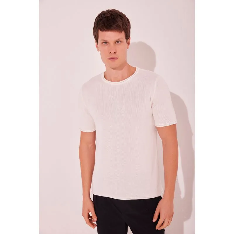 Camiseta Manga Curta Ar OFF WHITE/OFF WHITE GG/XL
