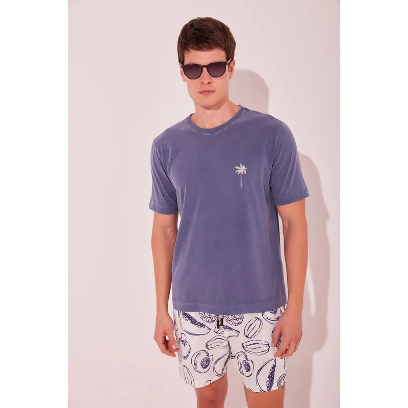 Camiseta Manga Curta Navio AZUL MARINHO/NAVY BLU GG/XL