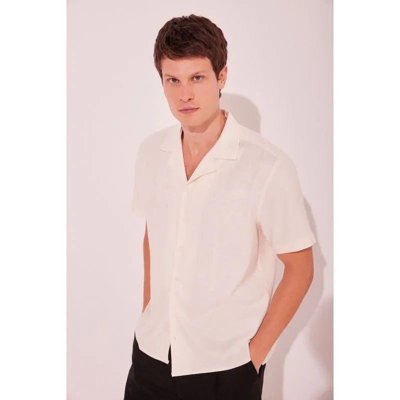 Camisa Manga Curta Bruma OFF WHITE/OFF WHITE P/S