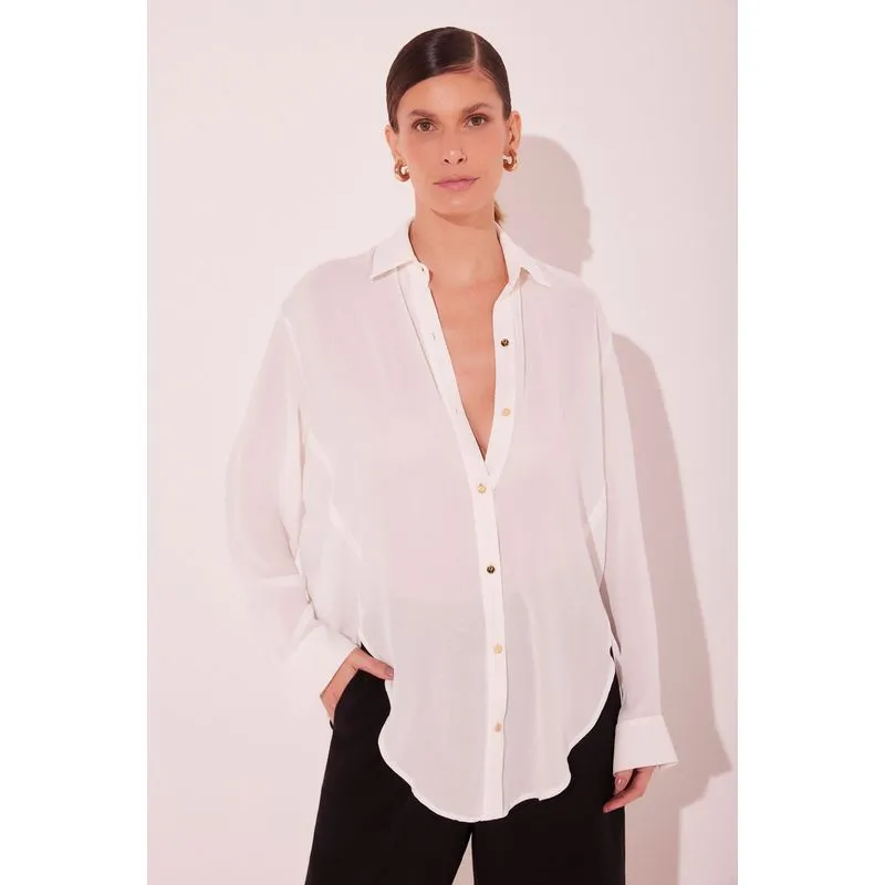 Camisa Manga Longa Coco Ralado Off White OFF WHITE/OFF WHITE GG/XL