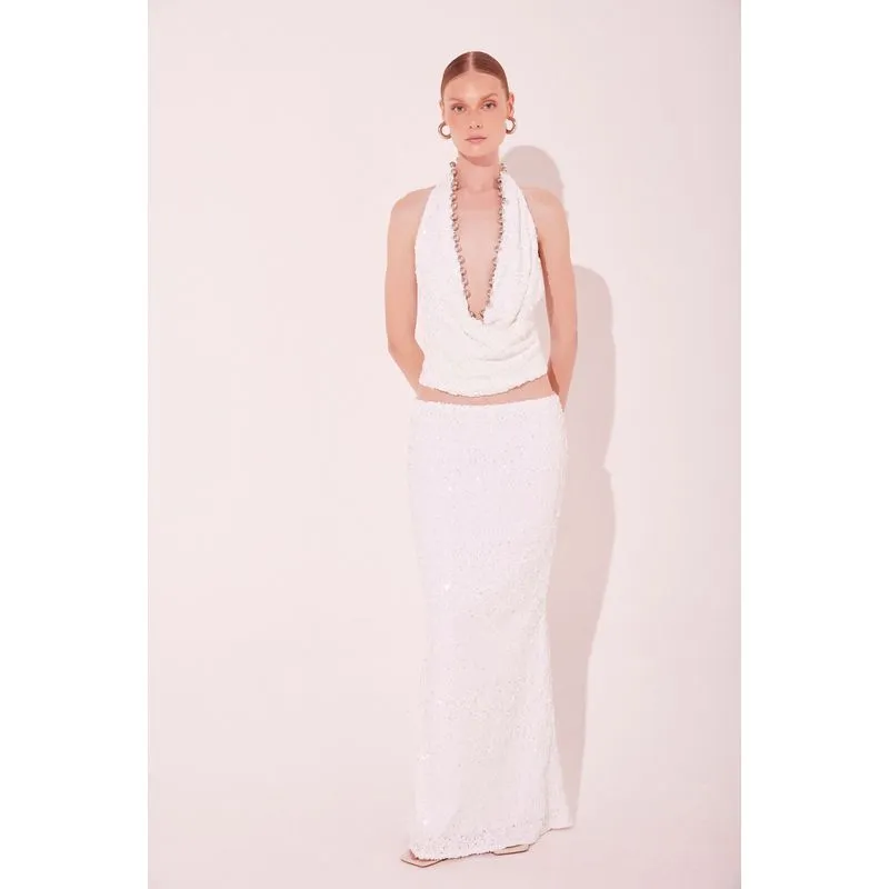 Saia Longa Sol Branco BRANCO/WHITE GG/XL