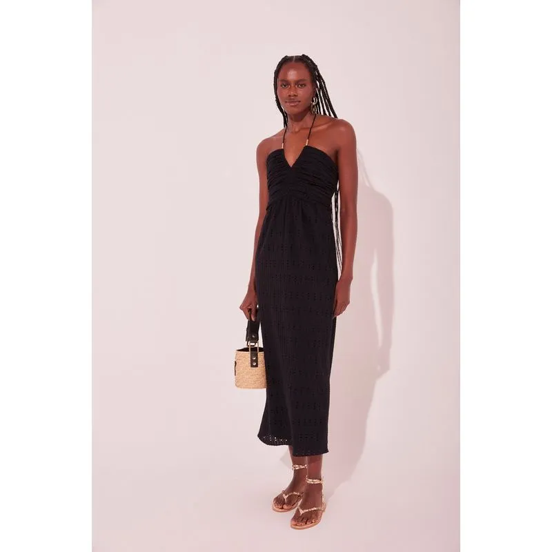 Vestido Midi Amar Preto PRETO/BLACK 42