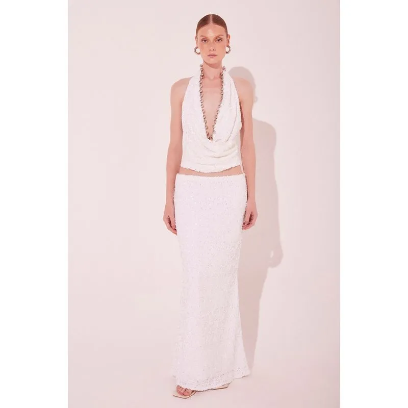 Top Cropped Sol Branco BRANCO/WHITE PP/XS